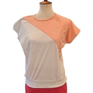 Colorblock Top by Club USA Vtg